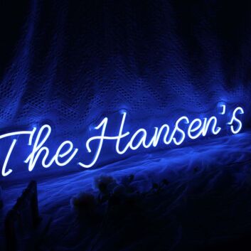 The Hansen&#039;s Neon Sign