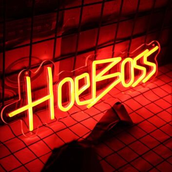 Hoeboss Neon Sign
