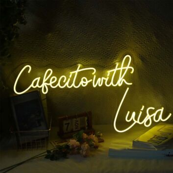 Cakecitowilk Luisa Neon Sign