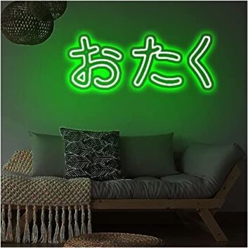 Japanese Neon Light Signs For Home Wall Decor