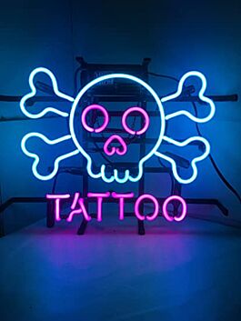 TATTOO Skull Neon Signs