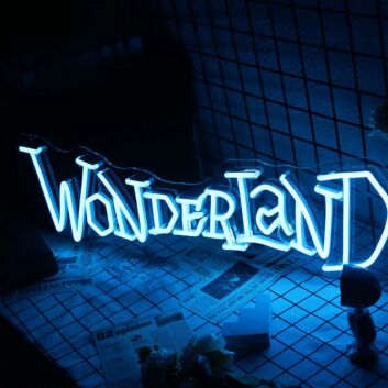 Wonderland Neon Sign