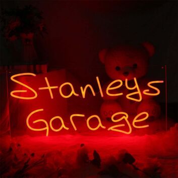 Stanleys Garage Neon Sign