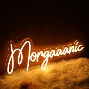 Morganic Neon Sign