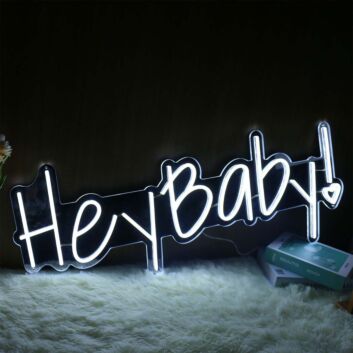 Hey Baby Neon Sign