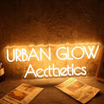 Urban Glow Aesthetics Neon Sign