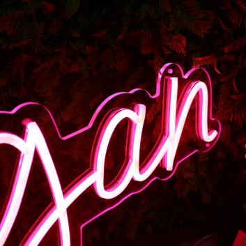 Reagan Red Neon Sign