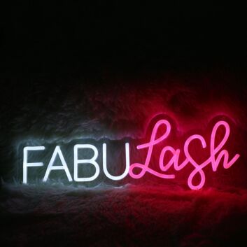 FABU Lash Neon Sign