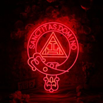 Sanctitasdomino Logo Neon Sign