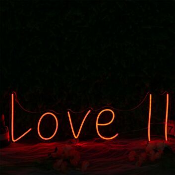 Love 11 Neon Sign