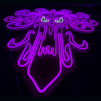 Deluxe Wallpaper LED Neon Sign