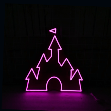 Castle Neon Sign