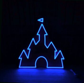 Castle Neon Sign