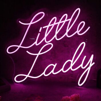 Little Lady Pink Neon Sign