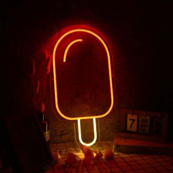 Ice Lolly Custom Neon Sign