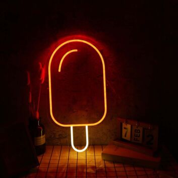 Ice Lolly Custom Neon Sign