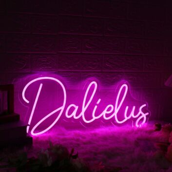 Dalielus Pink Neon Sign