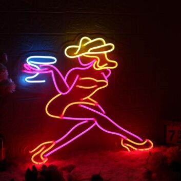 Charming Lady Custom Neon Sign