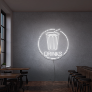 Customize Beverage Neon Sign