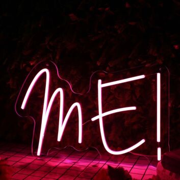 Me Red Custom Neon Sign