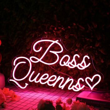 Boss Queenns Red Neon Sign