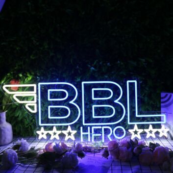 BBL Hero Custom Neon Sign