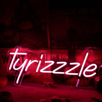 Turizzzle Red Neon Sign