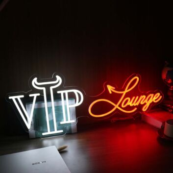 VIP Lounge Custom Neon Sign