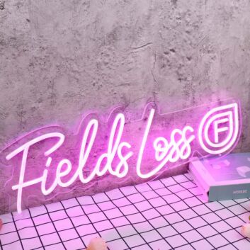 Fields Loss Pink Neon Sign