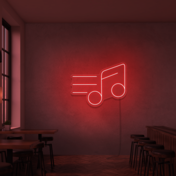 Music Note Neon Signs
