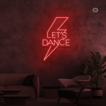 Customize Let&#039;s Dance Neon Signs