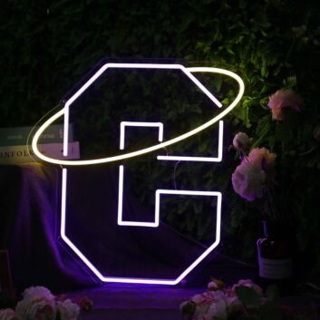 Letter C Custom Neon Sign