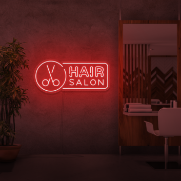 Customize Barber Shop HAIR SALON Neon Sign