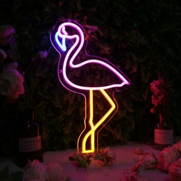 Lovely Flamingo Custom Neon Sign