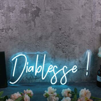 Diablesse Blue Neon Sign