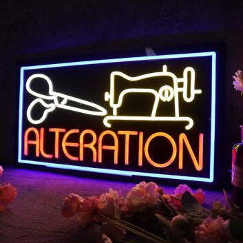Alteration Custom Neon Sign
