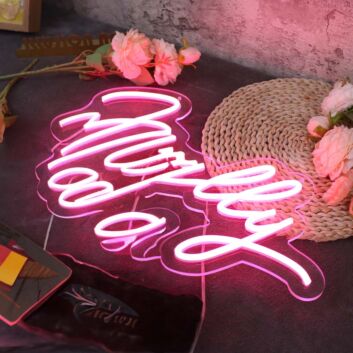 Jenally Red Neon Sign