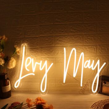 Lery May Yellow Neon Sign