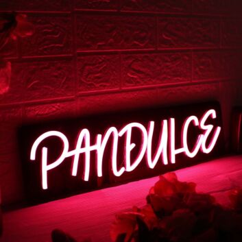 Pan Dulce Red Neon Sign
