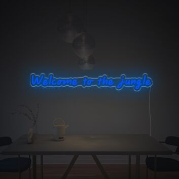 Welcome To Jungle LED Neon Sign