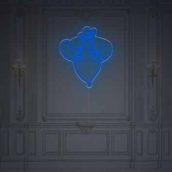 Couple Faces LED Neon Sign