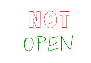 Mario Custom  Not open neon sign 18 inch