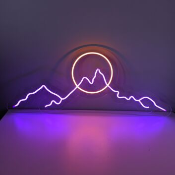 Mountain LED Neon Sign