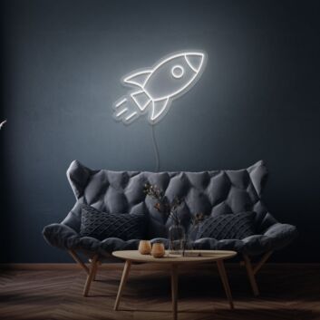 Rocket Neon Sign