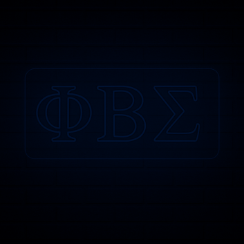 Phi Beta Sigma ΦΒΣ LED Neon Sign Celebrating Brotherhood and Service