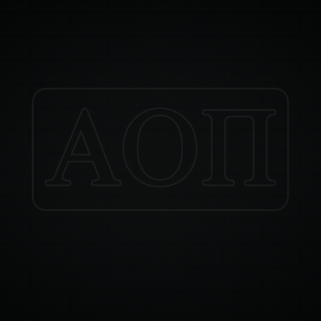 Alpha Omicron Pi ΑΟΠ LED Neon Sign Celebrating Sisterhood and Friendship
