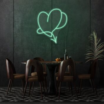 Loving Heart LED Neon Sign