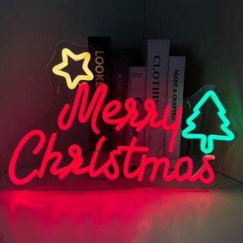 Merry Christmas Neon Sign