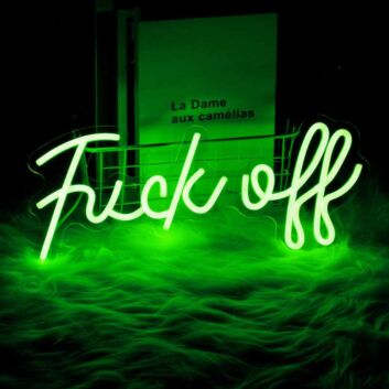 Fuck Off Deco Neon