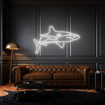 Tiger Shark LED Neon Sign